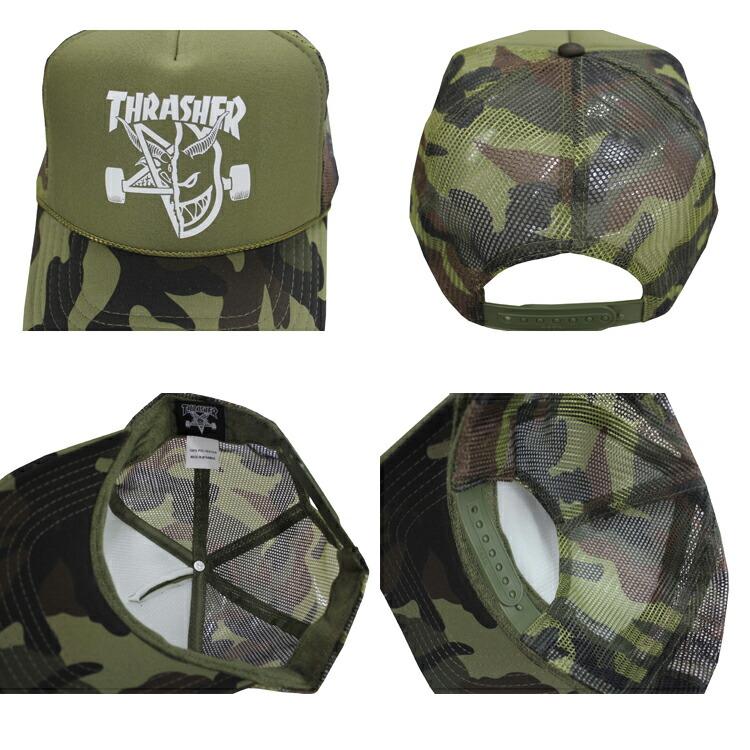THRASHER（スラッシャー） キャップ THRASHER SPITFIRE THRASH BURN