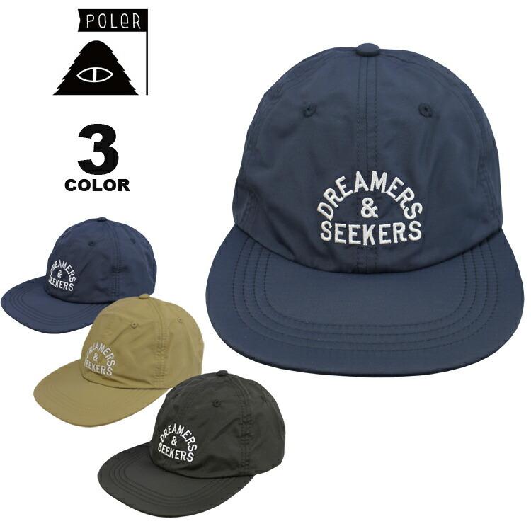 ポーラー キャップ 帽子 POLeR DREAMERS ＆ SEEKERS 6 FLOPPY CAP メンズ レディース 全3色｜rifflepage