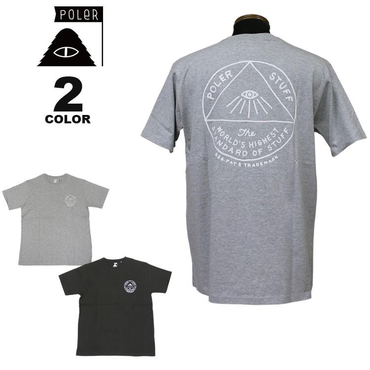 SALE ポーラー Tシャツ POLER TRADEMARK S/S T-SHIRTS 半袖 TEE メンズ 全2色 S-XL アウトレット｜rifflepage