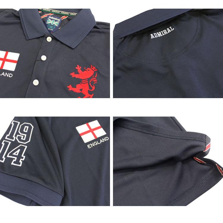 アドミラル ゴルフ ポロシャツ Admiral GOLF FLAG MESH POLO