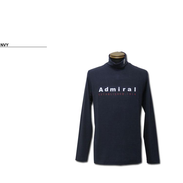 SALE アドミラル ゴルフ タートルネックシャツ Admiral GOLF SUEDE TURTLE NECK SHIRTS 長袖 Tシャツ ロンティ ロングスリーブ TEE T-SHIRTS ハイネック |  | 01