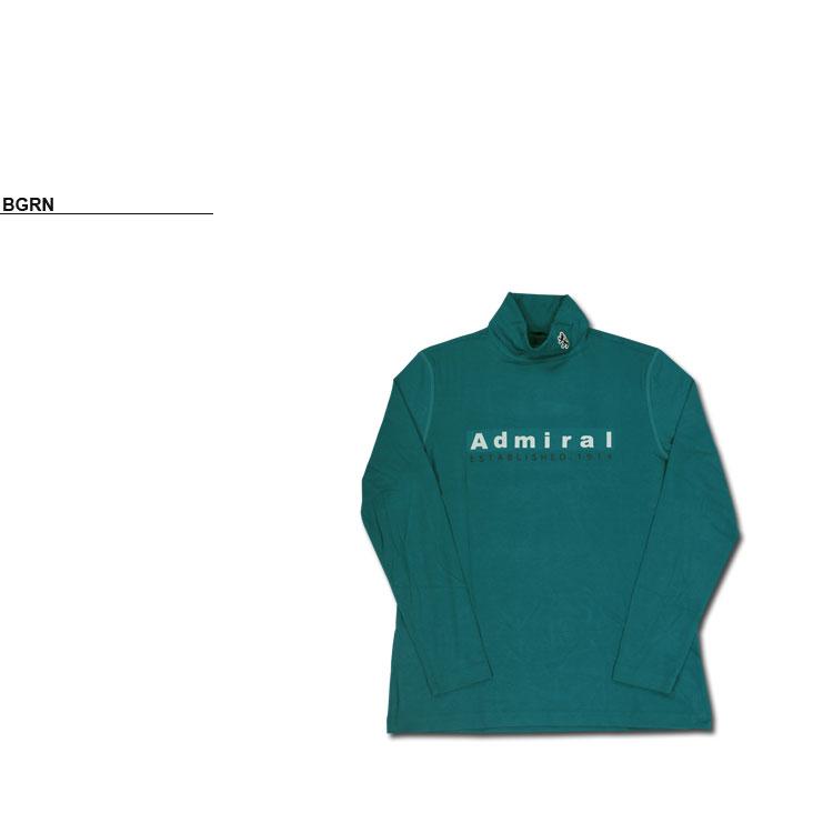 SALE アドミラル ゴルフ タートルネックシャツ Admiral GOLF SUEDE TURTLE NECK SHIRTS 長袖 Tシャツ ロンティ ロングスリーブ TEE T-SHIRTS ハイネック |  | 03