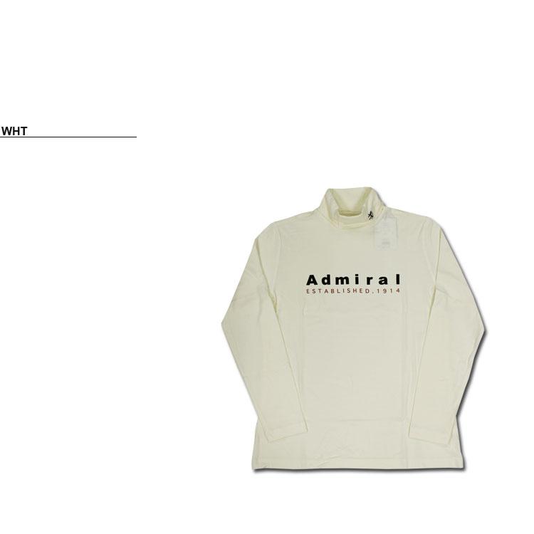SALE アドミラル ゴルフ タートルネックシャツ Admiral GOLF SUEDE TURTLE NECK SHIRTS 長袖 Tシャツ ロンティ ロングスリーブ TEE T-SHIRTS ハイネック |  | 05