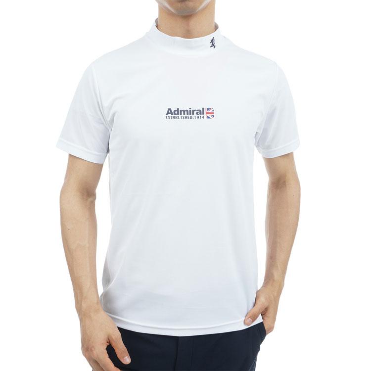 新品　Admiral ゴルフ　モックネック　半袖Tシャツ　速乾ストレッチ　LL 新品 Admiral ゴルフ モックネック 半袖Tシャツ 速乾ストレッチ