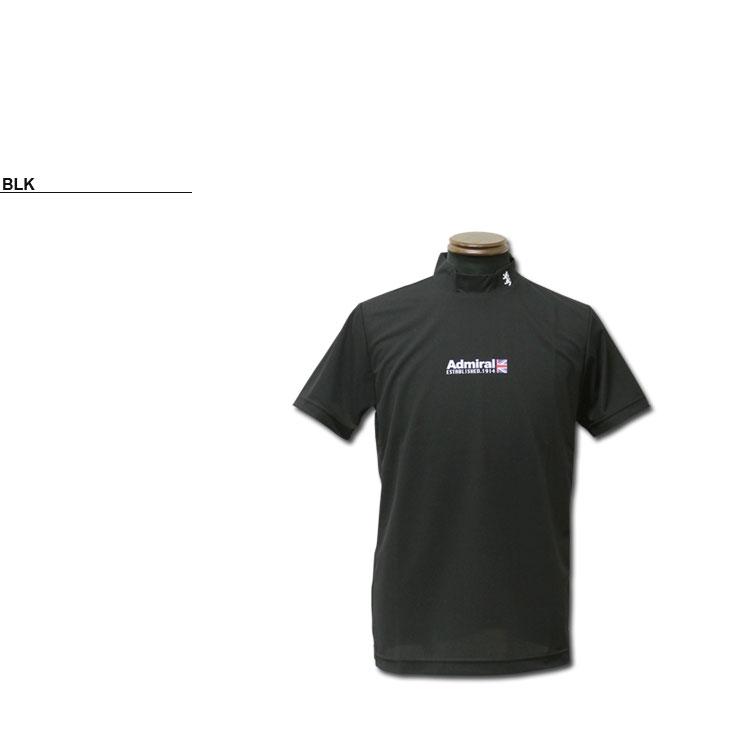新品　Admiral ゴルフ　モックネック　半袖Tシャツ　速乾ストレッチ　LL 新品 Admiral ゴルフ モックネック 半袖Tシャツ 速乾ストレッチ