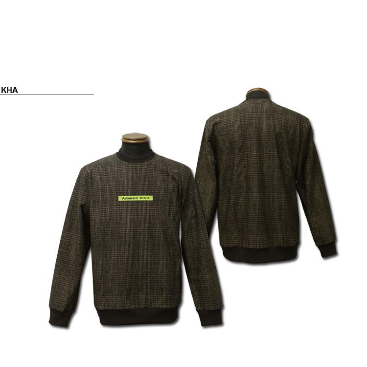 美品 ADMIRAL GOLF アドミラルゴルフ ニットトレーナー L SALE アドミラル ゴルフ トレーナー Admiral GOLF Warm Stretch CREW