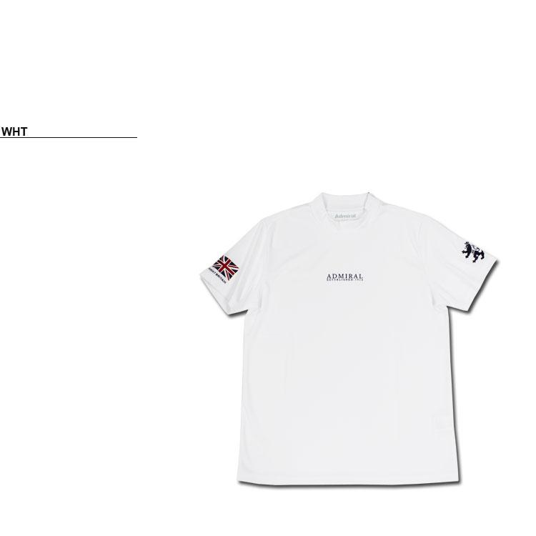 アドミラル ゴルフ モックネックシャツ Admiral GOLF FLAG MESH MOCK NECK SHIRTS 半袖Tシャツ ハイネック TEE 全4色 M-LL 吸水速乾 抗菌防臭 ストレッチ メンズ｜rifflepage｜08