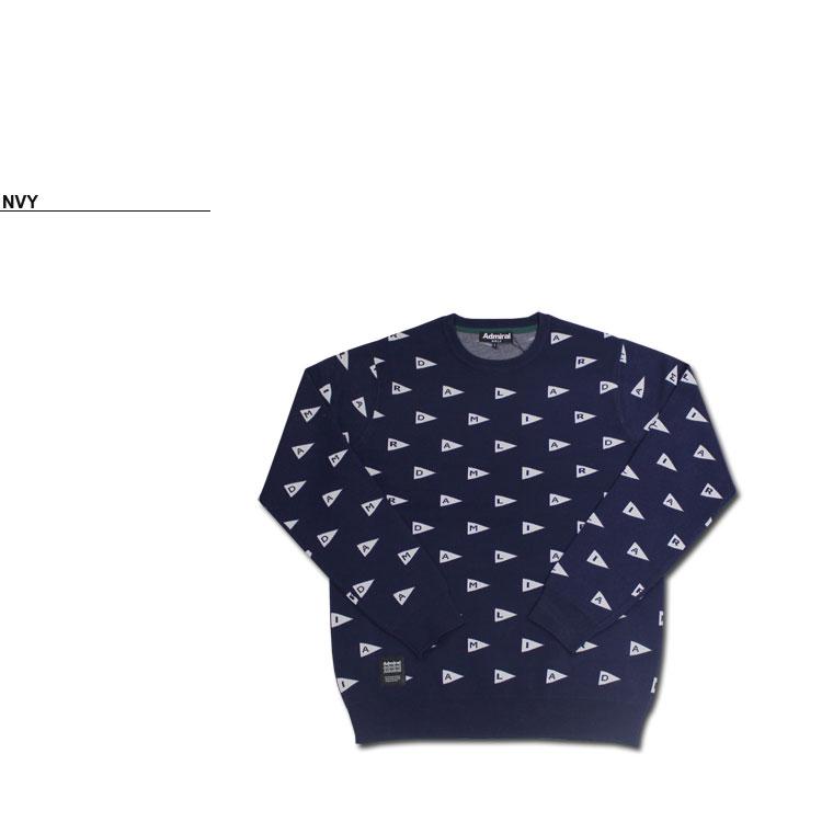 SALE アウトレット アドミラル ゴルフ セーター Admiral GOLF FLAG