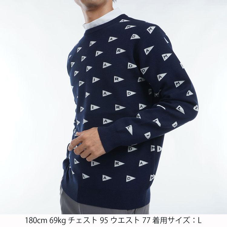 SALE アウトレット アドミラル ゴルフ セーター Admiral GOLF FLAG