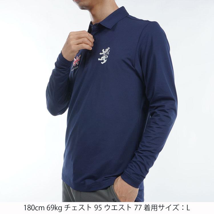 SALE アドミラル ゴルフ ポロシャツ Admiral GOLF FLAG POLO LONG