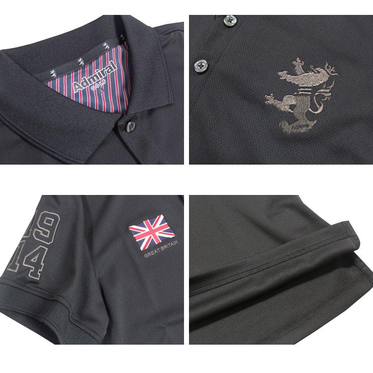Admiral GOLF ポロシャツ 6枚セット（半袖4枚・長袖2枚）Mサイズ SALE アドミラル ゴルフ ポロシャツ Admiral GOLF FLAG MESH POLO