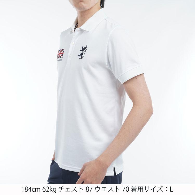 SALE アドミラル ゴルフ ポロシャツ Admiral GOLF FLAG MESH POLO