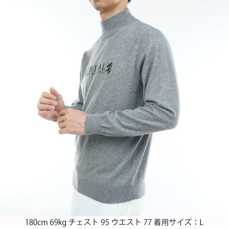 SALE アドミラル ゴルフ セーター Admiral GOLF Trad Logo Hi-Neck