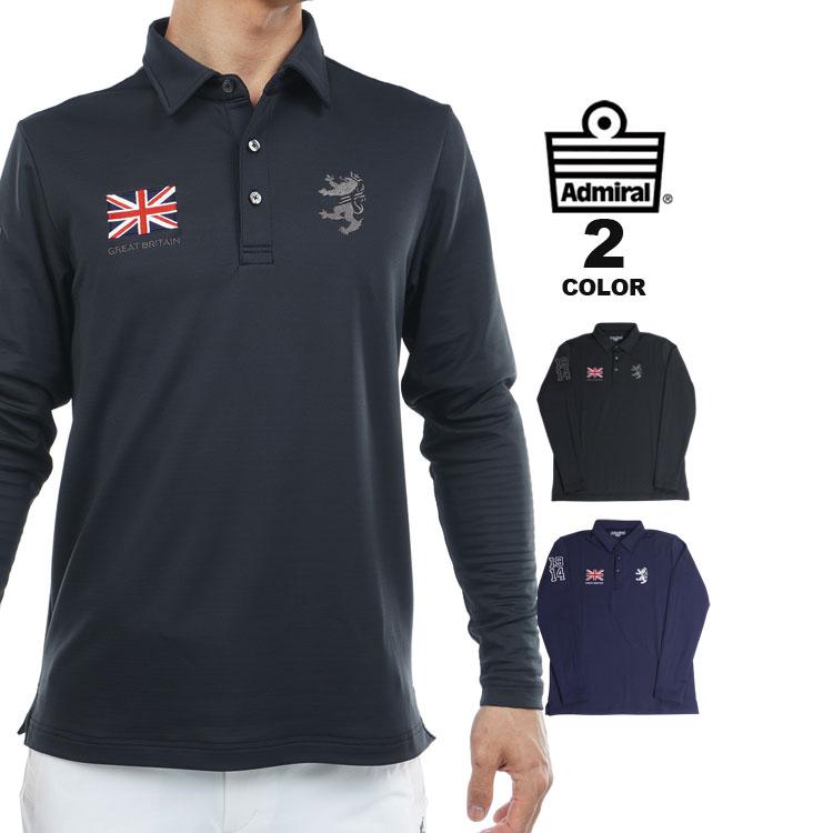 SALE アドミラル ゴルフ ポロシャツ Admiral GOLF Flag Polo L/S