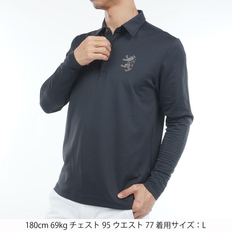 アドミラル ゴルフ ポロシャツ Admiral GOLF Flag Polo L/S Shirts
