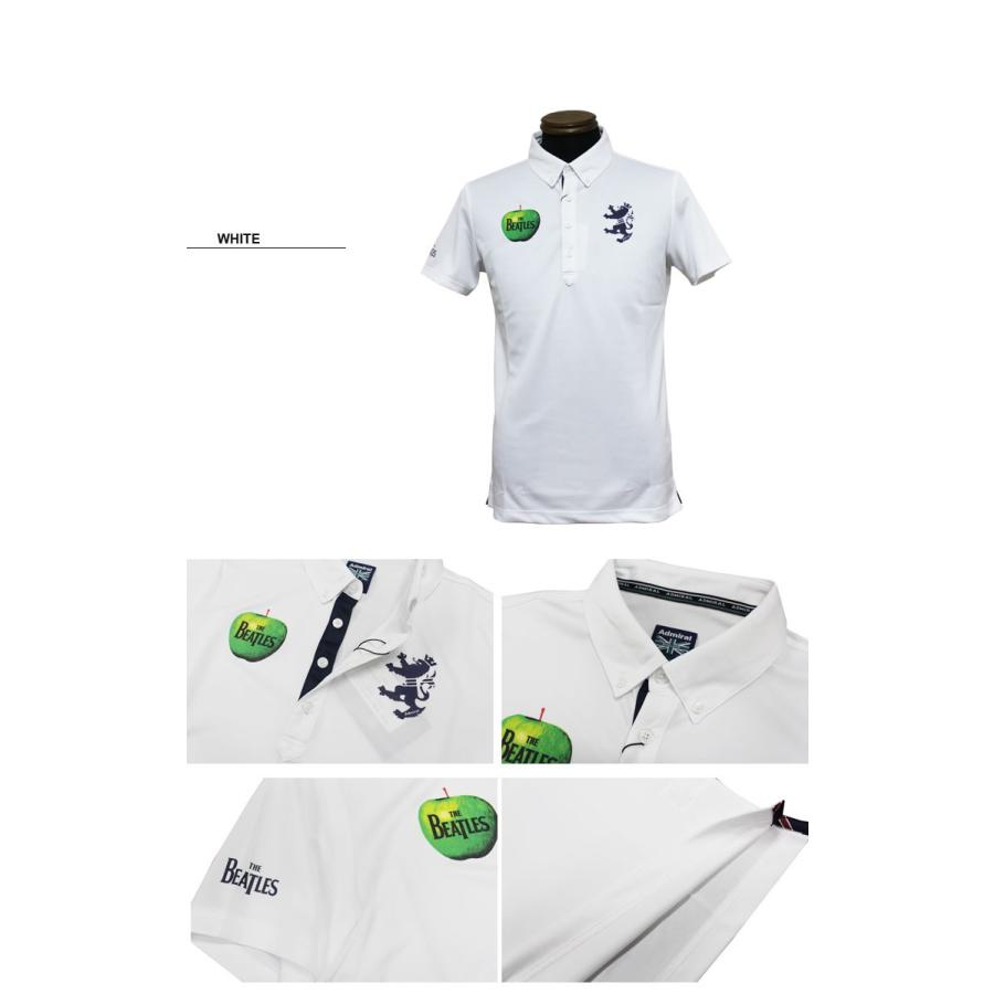 SALE Admiral アドミラル ポロシャツ THE BEATLES POLO SHIRTS 半袖