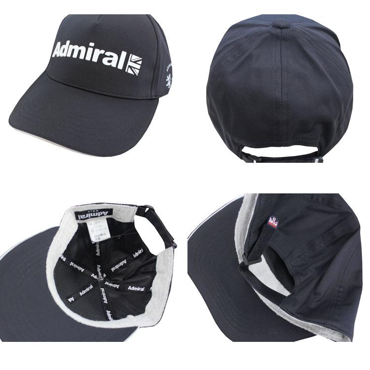 アドミラル ゴルフ キャップ Admiral GOLF HALF UNION JACK LOGO SPORTS CAP 帽子 スポーツ メンズ レディース ユニセックス 全2色 フリーサイズ｜rifflepage｜03