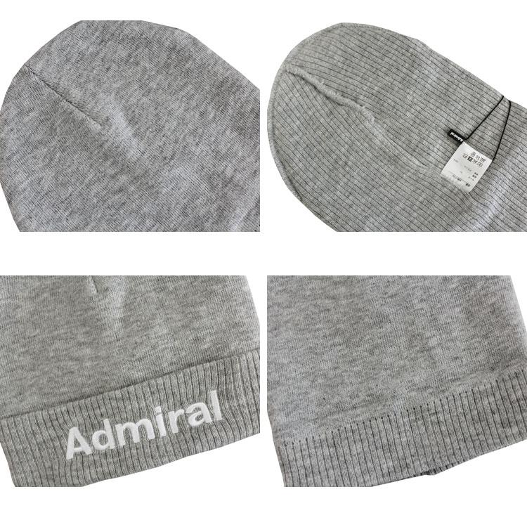 アドミラル ゴルフ ビーニー ニット帽 Admiral GOLF LOGO KNIT BEANIE CAP ニットキャップ 帽子 メンズ レディース ユニセックス 全4色 フリーサイズ｜rifflepage｜03