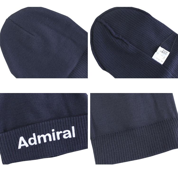 アドミラル ゴルフ ビーニー ニット帽 Admiral GOLF LOGO KNIT BEANIE CAP ニットキャップ 帽子 メンズ レディース ユニセックス 全4色 フリーサイズ｜rifflepage｜05