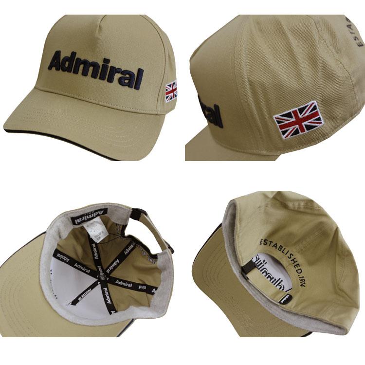 SALE アドミラル ゴルフ キャップ Admiral GOLF LOGO BASIC TWILL CAP 帽子 メンズ レディース ユニセックス 全4色 フリーサイズ 57cm｜rifflepage｜09