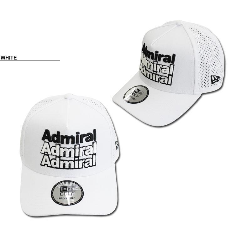 SALE アドミラル ゴルフ キャップ Admiral GOLF NEWERA THREE LOGO