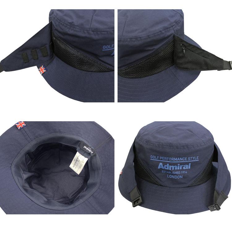 アドミラル ゴルフ バケットハット Admiral GOLF INNER MESH BUCKET