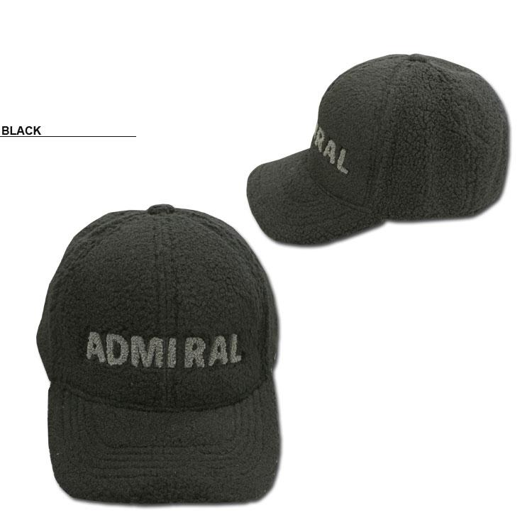 【新品】Admiral(アドミラル)別注キャップ SALE アドミラル ゴルフ キャップ Admiral GOLF BOA FLEECE CAP 帽子