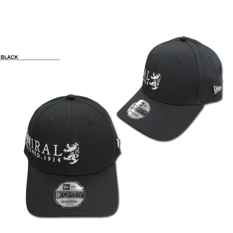 アドミラル ゴルフ キャップ Admiral GOLF NEWERA SIDE LOGO 9FORTY