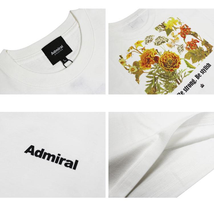 SALE アウトレット アドミラル アスレチック Tシャツ Admiral ATHLETICS BACK FLOWER S/S T-SHIRTS 半袖TEE 全3色 M-LL スポーツ メンズ｜rifflepage｜03