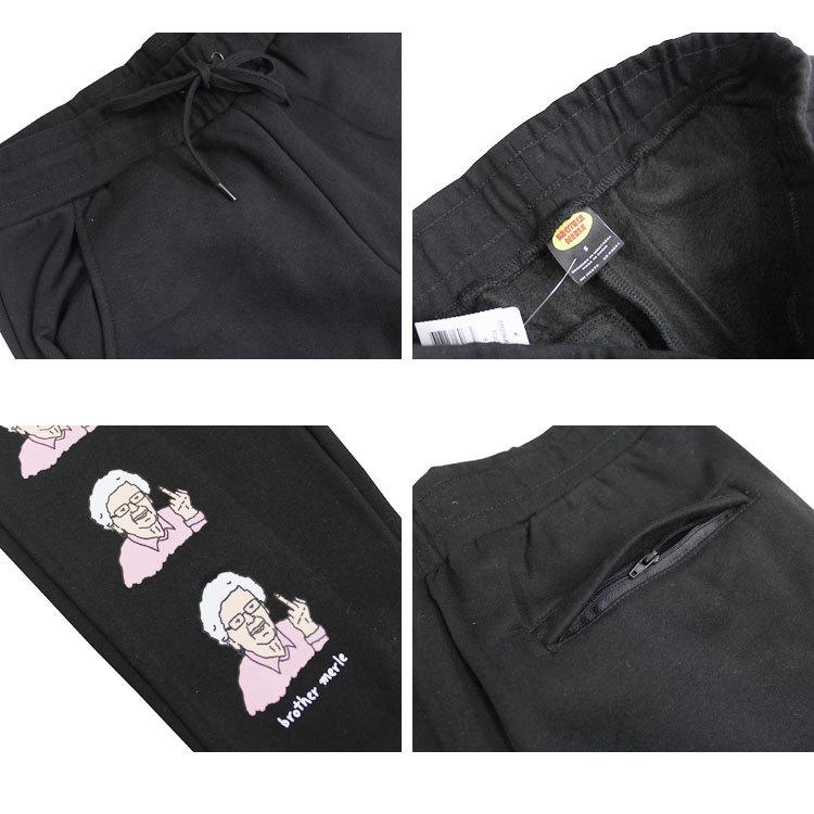 ブラザーマール パンツ BROTHER MERLE Betty SWEAT PANTS スウェットパンツ スエット 裏起毛 ボトムス プリント メンズ レディース ユニセックス 全2色 S-L｜rifflepage｜03