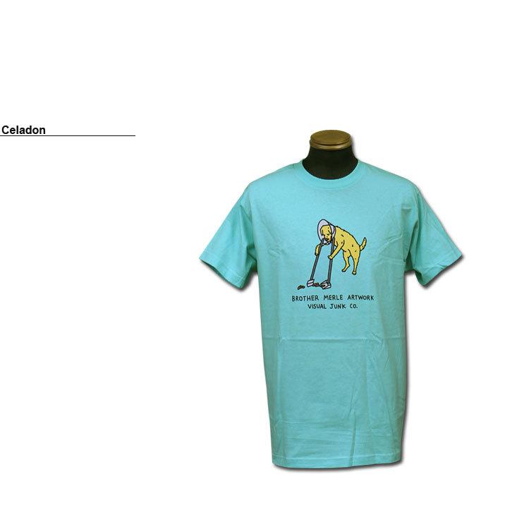 ブラザーマール Tシャツ BROTHER MERLE Dog Junk S/S T-SHIRTS 半袖 TEE プリント メンズ レディース ユニセックス 全2色 S-XL ブラザーマーレ｜rifflepage｜02