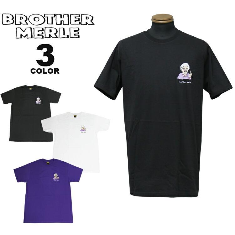 SALE アウトレット ブラザーマール Tシャツ BROTHER MERLE Betty2.0 S/S T-SHIRTS 半袖 TEE プリント メンズ レディース ユニセックス 全3色 M-XL｜rifflepage