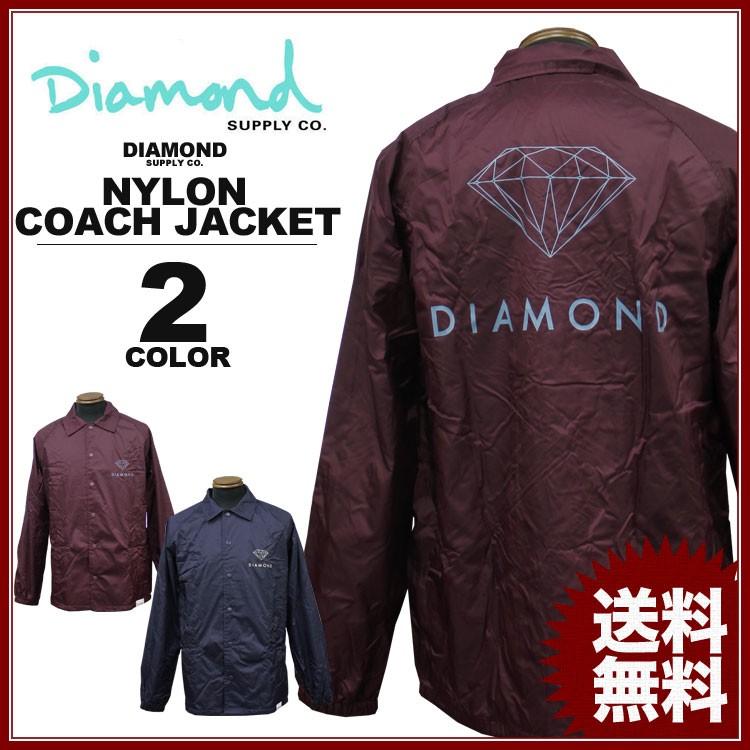 SALE ダイヤモンドサプライ Diamond SUPPLY CO. コーチジャケット ジャケット FUTURA SIGN COACH JACKET バーガンディ ワイン ネイビー メンズ アウトレット｜rifflepage