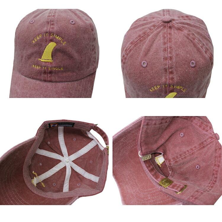 アーモンド サーフボード デザイン キャップ Almond Surfboards ＆ Design KEEP IT SIMPLE WASHED DAD CAP 帽子 ローキャップ 全3色 メンズ レディース｜rifflepage｜05