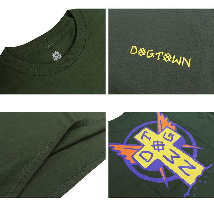 SALE アウトレット ドッグタウン Tシャツ DOGTOWN SCRATCH CROSS S/S T-SHIRTS 半袖 TEE メンズ レディース ユニセックス 全3色 M-XL(公式）｜rifflepage｜03