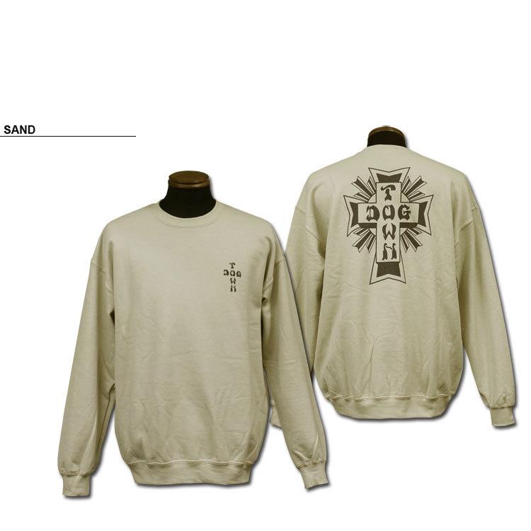 ドッグタウン トレーナー DOGTOWN Cross LOGO CREW SWEAT クルー スウェット 丸首 スェット メンズ レディース ユニセックス バックプリント 裏起毛 全2色 M-XL｜rifflepage｜03