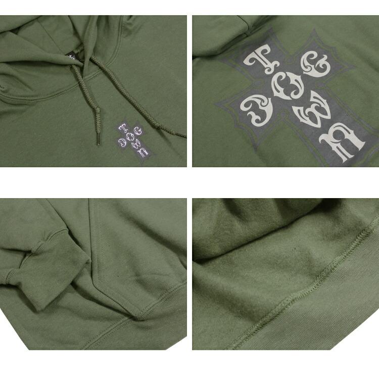 SALE ドッグタウン パーカ DOGTOWN TRIBAL CROSS HOODIE SWEAT PARKA スウェット パーカー プルオーバー メンズ レディース ユニセックス バックプリント｜rifflepage｜09