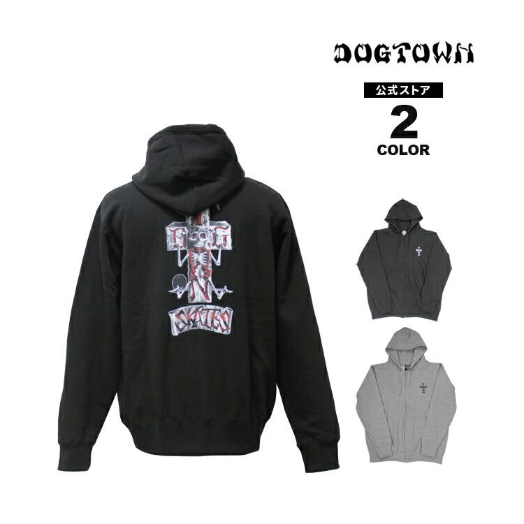 ドッグタウン ジップパーカ DOGTOWN STONE FISH ZIP HOODIE SWEAT PARKA スウェット パーカー フルジップ ジップアップ メンズ レディース ユニセックス｜rifflepage｜02