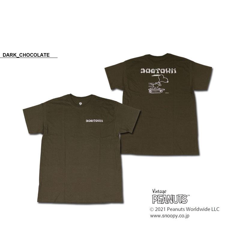 SALE アウトレット ドッグタウン Tシャツ DOGTOWN PEANUTS SNOOPY S/S T-SHIRTS 半袖 TEE ピーナッツ スヌーピー メンズ レディース ユニセックス 全5色｜rifflepage｜04