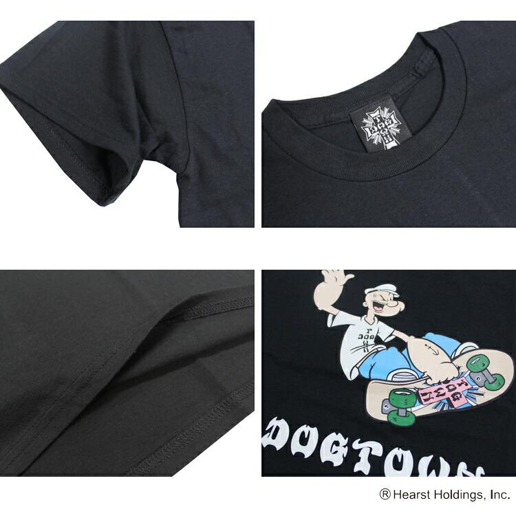 SALE アウトレット ドッグタウン Tシャツ DOGTOWN POPEYE SKATE S/S T