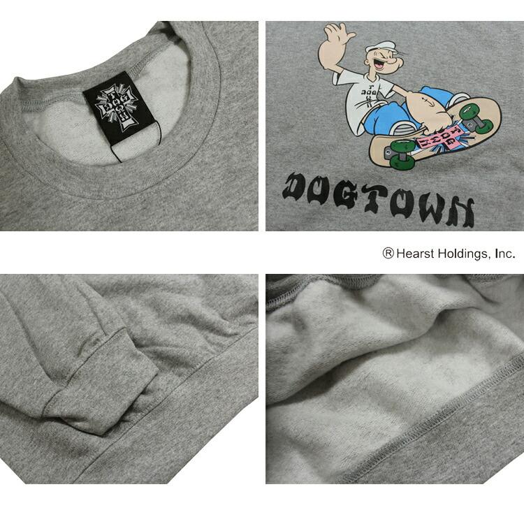 SALE ドッグタウン トレーナー DOGTOWN POPEYE SKATE CREW SWEAT SALE ドッグタウン トレーナー DOGTOWN POPEYE SKATE CREW SWEAT