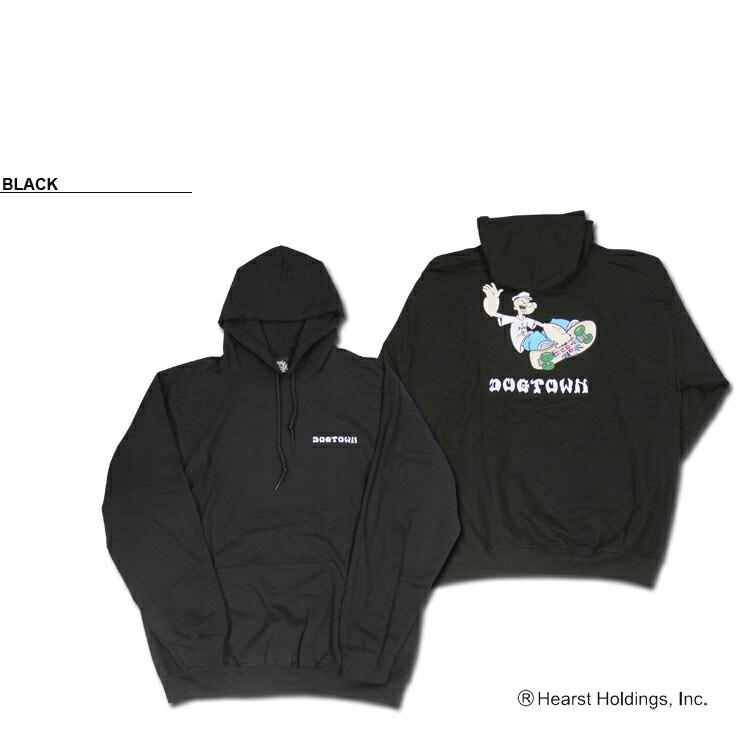 SALE ドッグタウン パーカ DOGTOWN POPEYE SKATE HOODIE SWEAT PARKA