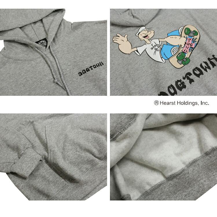 SALE ドッグタウン パーカ DOGTOWN POPEYE SKATE HOODIE SWEAT PARKA