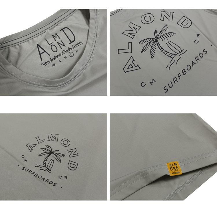 アーモンド サーフボードデザイン ラッシュガード Almond Surfboards ＆ Design SURF RASHGUARD S/S T-SHIRTS TEE 半袖Tシャツ 全2色 M-L メンズ(公式）｜rifflepage｜05