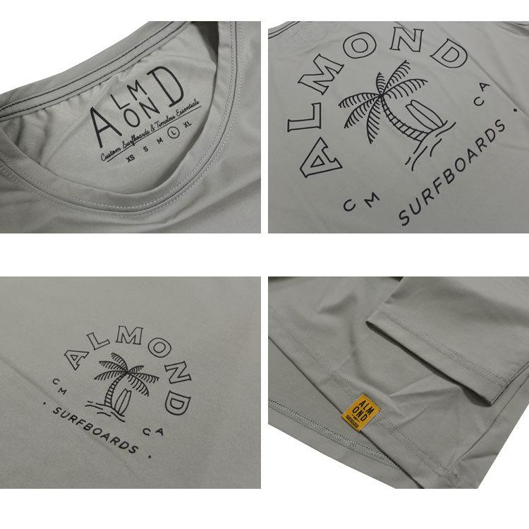 アーモンド サーフボードデザイン ラッシュガード Almond Surfboards ＆ Design SURF RASHGUARD L/S T-SHIRTS TEE ロンティ 長袖Tシャツ 全2色 M-L｜rifflepage｜03