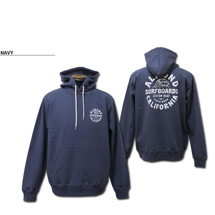 SALE アーモンド サーフボード パーカ ALMOND SURFBOARDS WAVES HOODIE