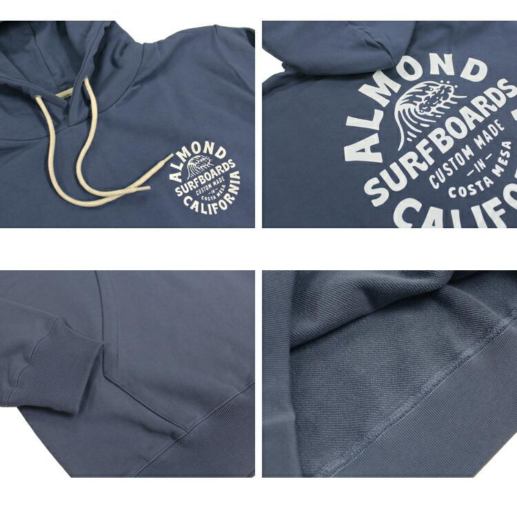 SALE アーモンド サーフボード パーカ ALMOND SURFBOARDS WAVES HOODIE