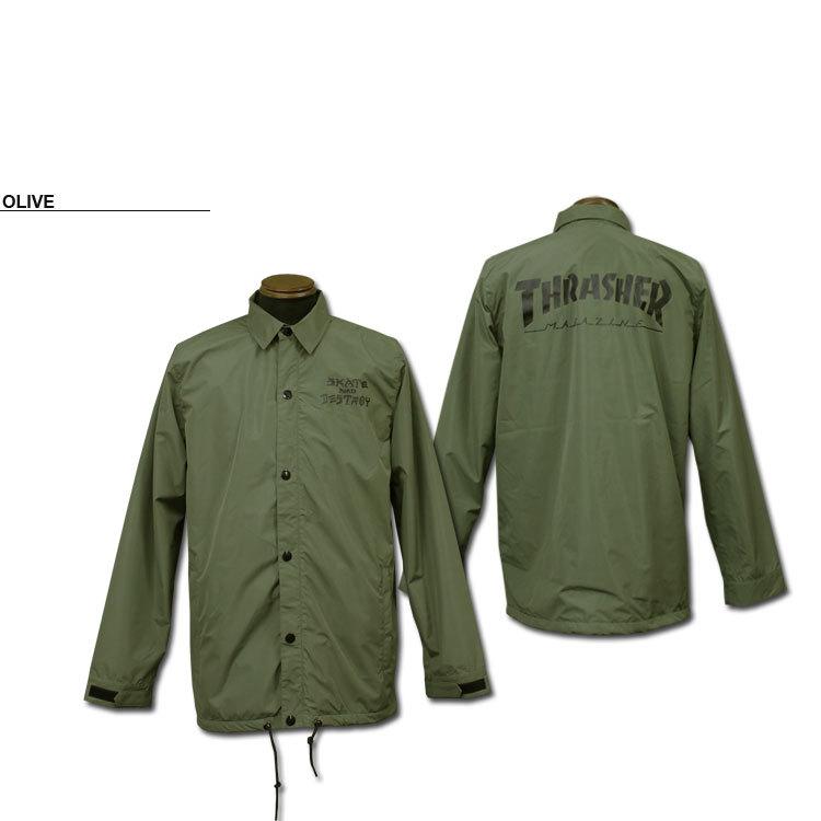 希少　撥水済み　ダブルエー　スラッシャー　ジャケット THRASHER（スラッシャー） SALE (公式） ジャケット THRASHER SKATE