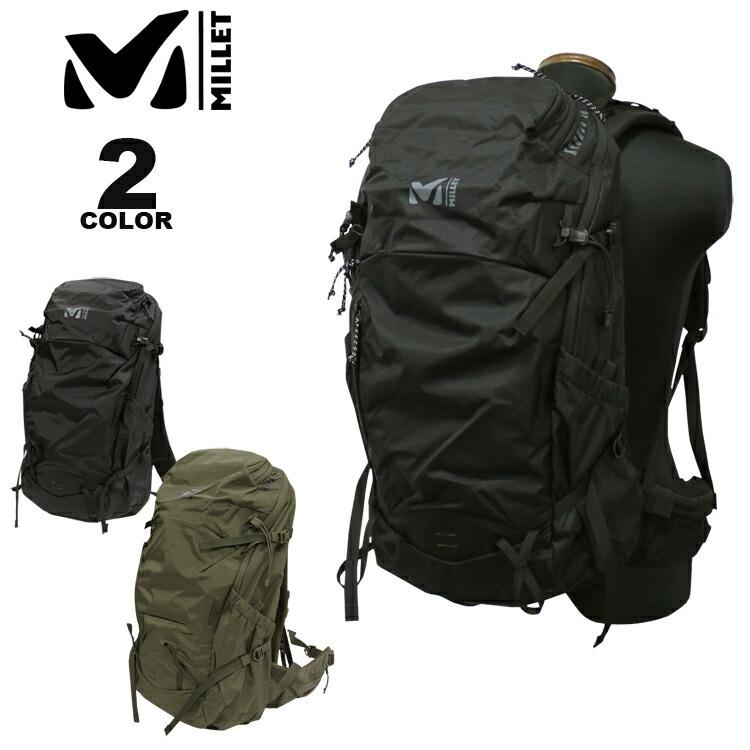 ミレー バックパック MILLET KHUMBU 30 BACK PACK クンブ 30L リュック レインカバー付き 全2色 メンズ レディース ユニセックス 登山 キャンプ アウトドア｜rifflepage