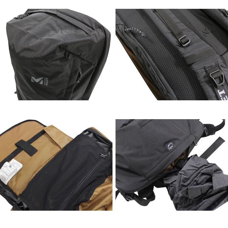 新品　【MILLET（ミレー）】クンプ25 黒 MILLET 最大51%☆9/7限定 正規品2年保証 ミレー リュック クンブ